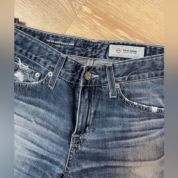 AG Jeans Ex-boyfriend distressed denim size 24 - Picture 6 of 7
